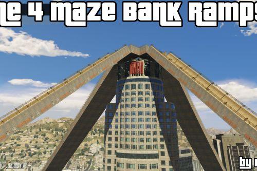 4 Maze Bank Ramp Obstacles